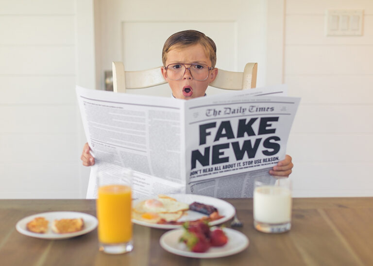 Critical Reading—Teaching Kids to Discern Real Information from Fake News